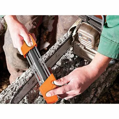 SUPERMARKET Aiguiseur De Tronçonneuse Aiguiseur De Chaîne Aiguiseur De Tronçonneuse Manuel Aiguisage Rapide Aiguisage Adapté,Superma,orange 7 SUPERMARKET Aiguiseur De Tronçonneuse Aiguiseur De Chaîne Aiguiseur De Tronçonneuse Manuel Aiguisage Rapide Aiguisage Adapté,Superma,orange – Image 5