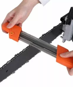 LANGRAY Aiguiseur De Chaîne De Tronçonneuse, Kit D'affûtage De Tronçonneuse Et Outil De Meulage De Chaîne Avec Poignée Pour Aiguiser Rapidement N'importe Quelle Chaîne, Remplacement De Meuleuse