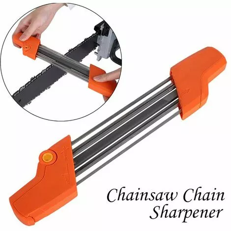 LANGRAY Aiguiseur De Chaîne De Tronçonneuse, Kit D'affûtage De Tronçonneuse Et Outil De Meulage De Chaîne Avec Poignée Pour Aiguiser Rapidement N'importe Quelle Chaîne, Remplacement De Meuleuse 4 LANGRAY Aiguiseur De Chaîne De Tronçonneuse, Kit D'affûtage De Tronçonneuse Et Outil De Meulage De Chaîne Avec Poignée Pour Aiguiser Rapidement N'importe Quelle Chaîne, Remplacement De Meuleuse – Image 2