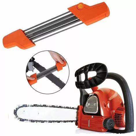 LANGRAY Aiguiseur De Chaîne De Tronçonneuse, Kit D'affûtage De Tronçonneuse Et Outil De Meulage De Chaîne Avec Poignée Pour Aiguiser Rapidement N'importe Quelle Chaîne, Remplacement De Meuleuse 5 LANGRAY Aiguiseur De Chaîne De Tronçonneuse, Kit D'affûtage De Tronçonneuse Et Outil De Meulage De Chaîne Avec Poignée Pour Aiguiser Rapidement N'importe Quelle Chaîne, Remplacement De Meuleuse – Image 3