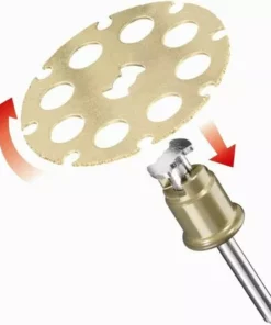 SUPERMARKET Disque De Découpe En Carbure SpeedClic - Disque à Tronçonner Pour Les Bois Et Le PVC, Diamètre 38mm, Accessoires SpeedClic Pour Outils Rotatifs Multifonctions,Superma,or -Tronçonneuse et accessoire Soldes 2022 55568258 2