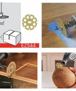 SUPERMARKET Disque De Découpe En Carbure SpeedClic - Disque à Tronçonner Pour Les Bois Et Le PVC, Diamètre 38mm, Accessoires SpeedClic Pour Outils Rotatifs Multifonctions,Superma,or -Tronçonneuse et accessoire Soldes 2022 55568258 5