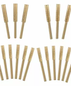 SUPERMARKET 18 Pièces Diamant Tronçonneuse Aiguiseur Burr Pierre Outil D'affûtage-4m​​m, 4.8mm 5.5mm Meules D'Affutage Et AiguisageChaine Tronçonneuse--pour La Céramique, Le Verre De Jade, Le Carbure Cémenté,Superma