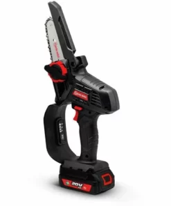 ELEM GARDEN TECHNIC Tronçonneuse Portative Rechargeable 20V - Livrée Avec Batterie Et Chargeur