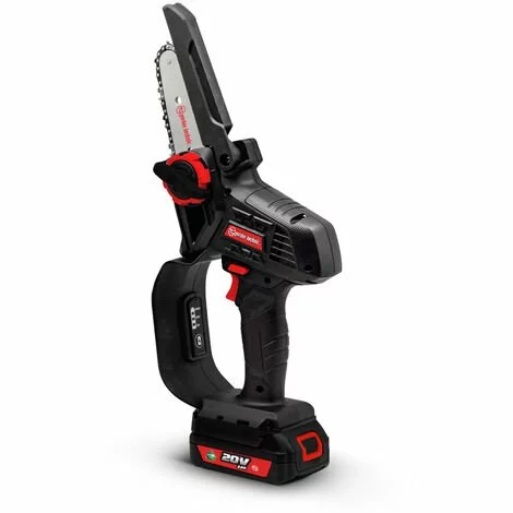 ELEM GARDEN TECHNIC Tronçonneuse Portative Rechargeable 20V - Livrée Avec Batterie Et Chargeur 3 ELEM GARDEN TECHNIC Tronçonneuse Portative Rechargeable 20V - Livrée Avec Batterie Et Chargeur