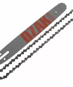 JARDIAFFAIRES Guide Chaine Pro 40cm Pas 3/8, Jauge 1,5mm 60E = 168SLHD024 + 73-60E