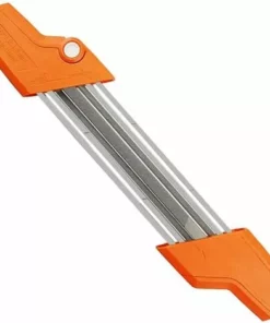 TINOR Affûteuse De Chaîne De Tronçonneuse, Outil De Meulage De Chaîne De Tronçonneuse Facile à Limer - Accessoires De Tronçonneuse Universel (4,8 Mm)