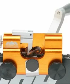 LITZEE Gabarit D'affûtage De Tronçonneuse, Affûteur De Tronçonneuse à Main Portable, Fait De Mèches En Carbure, Affûteur De Tronçonneuse De Luxe Pour Jardinier Bûcherons Affûteuse De Chaîne Pour Tronçonneuse LITZEE