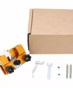 LITZEE Gabarit D'affûtage De Tronçonneuse, Affûteur De Tronçonneuse à Main Portable, Fait De Mèches En Carbure, Affûteur De Tronçonneuse De Luxe Pour Jardinier Bûcherons Affûteuse De Chaîne Pour Tronçonneuse LITZEE -Tronçonneuse et accessoire Soldes 2022 57657279 5