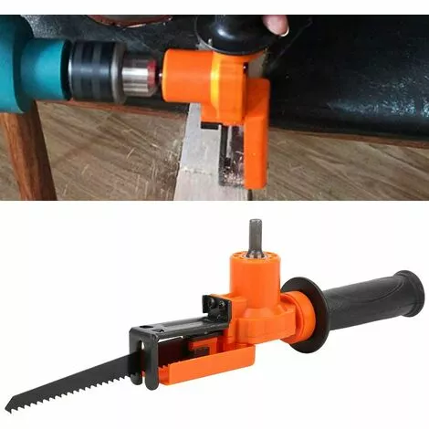 GRID COOL Adaptateur De Perceuse électrique Le Travail Du Bois Adaptateur De Scie Alternative Sophistiqué Pour Perceuse électrique 6 GRID COOL Adaptateur De Perceuse électrique Le Travail Du Bois Adaptateur De Scie Alternative Sophistiqué Pour Perceuse électrique – Image 4