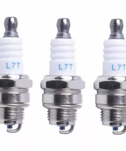 GRID COOL Bougie D'allumage L7T Tronçonneuse Tondeuse à Gazon Petit Moteur Accessoire Pièces Compatible Avec STIHL Hus-qvarna Rep NGK BPMR7A 4626 Equivalence RCJ6Y Champion Bosch WSR6F,Pack De 3