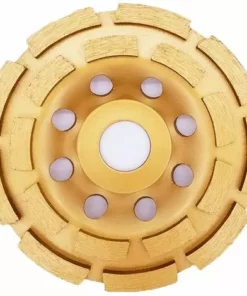 GRID COOL 115 Disque Abrasif Double Rangée Jet Plein 115 Meule Agglomérée Meule Marbre