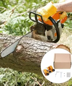 GALOZZOIT Affûteuse De Chaîne De Tronçonneuse, Aiguiseur De Chaîne De Tronçonneuse à Manivelle, Dispositif De Meulage Daffûteur, Outil DAffûtage Pour Tronçonneuse Bûcheron Et Jardinier -Tronçonneuse et accessoire Soldes 2022 58883581 5