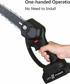 JOORRT Mini Tronçonneuse 6 Pouces Tronçonneuse électrique Sans Fil Scie D'élagage De Jardin Tronçonneuse Portable Avec 2 * 24 V Batterie Tronçonneuse à Main Avec 2 Chaînes De Remplacement 9 JOORRT Mini Tronçonneuse 6 Pouces Tronçonneuse électrique Sans Fil Scie D'élagage De Jardin Tronçonneuse Portable Avec 2 * 24 V Batterie Tronçonneuse à Main Avec 2 Chaînes De Remplacement -Tronçonneuse et accessoire Soldes 2022 59171155 3