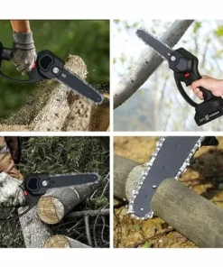JOORRT Mini Tronçonneuse 6 Pouces Tronçonneuse électrique Sans Fil Scie D'élagage De Jardin Tronçonneuse Portable Avec 2 * 24 V Batterie Tronçonneuse à Main Avec 2 Chaînes De Remplacement 10 JOORRT Mini Tronçonneuse 6 Pouces Tronçonneuse électrique Sans Fil Scie D'élagage De Jardin Tronçonneuse Portable Avec 2 * 24 V Batterie Tronçonneuse à Main Avec 2 Chaînes De Remplacement -Tronçonneuse et accessoire Soldes 2022 59171155 4