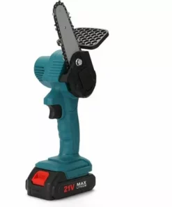 LUCKY-88 Scie électrique à Une Main Rechargeable Pour Mini Tronçonneuse à Bois (4 Pouces, Une Batterie, Une Charge) -Tronçonneuse et accessoire Soldes 2022 59293349 4