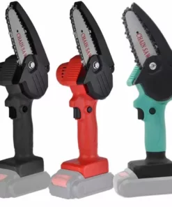 LIFCAUSAL Tronçonneuse Sans Fil Rechargeable Portable Pour L'élagage Des Arbres De Coupe De Bois (noir-sans Batterie) -Tronçonneuse et accessoire Soldes 2022 59796815 2