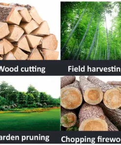 JMAX 88V Scie à Chaîne électroportative 3000W Mini Tronçonneuse à Batterie - 6 Pouces Sans Fil - Avec 2 Batteries -Tronçonneuse et accessoire Soldes 2022 59824301 3