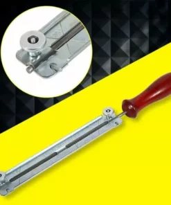 DENUOTOP Outils D'affûtage Trousse De Classement De Tronçonneuse, Tronçonneuse Scie à Chaîne Et Kits D'affûtage Avec Outil De Support En Bois 4.0mm / 4.8mm / 5.5mm Pour L'affûtage Des Lames De Scies à Chaîne(4MM) -Tronçonneuse et accessoire Soldes 2022 60007027 3