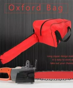 FLYME Sac De Rangement Universel Pour Tronçonneuse, Sac De Transport Pour Tondeuse à Gazon Portable Oxford, étui De Protection De 20 Po, Rouge -Tronçonneuse et accessoire Soldes 2022 60010971 2