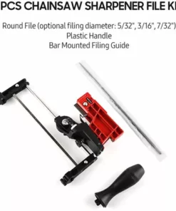SUPERSELLER Guide De Classement Manuel Avec Lime Ronde De 5/32" Et Poignée En Plastique Pour Affûter La Scie à Chaîne - 4.0mm -Tronçonneuse et accessoire Soldes 2022 60063134 4