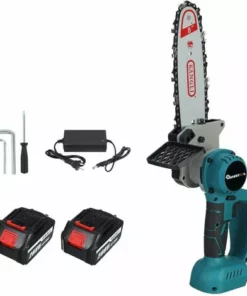 JMAX Tronçonneuse à Batterie Scie à Chaine Sans Fil électrique 1500W 288VF 22900mah Avec 2x Batterie