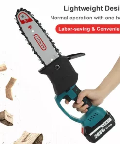 JMAX Tronçonneuse à Batterie Scie à Chaine Sans Fil électrique 1500W 288VF 22900mah Avec 2x Batterie -Tronçonneuse et accessoire Soldes 2022 60284964 3