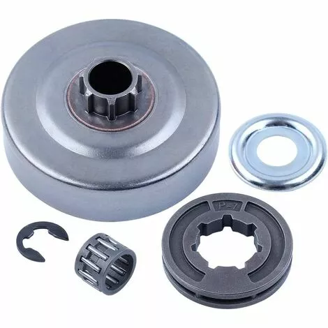 AOUGO Tambour D'embrayage P7Jante De Pignon Pour STIHL MS170 MS180 MS250 MS251 017 018 021 02 Tronçonneuse Remplacement Pièces Avec Roulement à Aiguilles Rondelle E-Clip 9512 933 2260 5 AOUGO Tambour D'embrayage P7Jante De Pignon Pour STIHL MS170 MS180 MS250 MS251 017 018 021 02 Tronçonneuse Remplacement Pièces Avec Roulement à Aiguilles Rondelle E-Clip 9512 933 2260 – Image 3