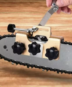 JOORRT Kit D'affûtage De Tronçonneuse, Kit D'affûtage Rapide Portable Avec 3 Têtes D'affûtage, Affûteur De Chaîne -Tronçonneuse et accessoire Soldes 2022 60667890 5