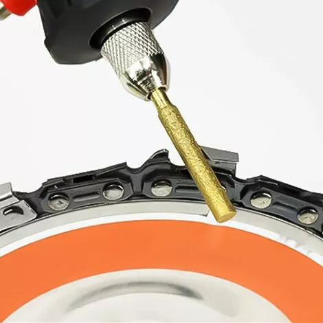 JOORRT 18 Pièces Diamant Tronçonneuse Aiguiseur Burr Pierre Outil D'affûtage-4mm, 4.8mm 5.5mm (Or) 6 JOORRT 18 Pièces Diamant Tronçonneuse Aiguiseur Burr Pierre Outil D'affûtage-4mm, 4.8mm 5.5mm (Or) – Image 4