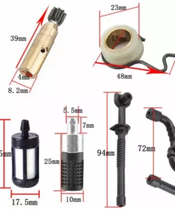 JOORRT Pompe à Huile Engrenage à Vis Sans Fin Filtre Pour Stihl MS180 MS170 018 017 Tronçonneuse Remplacement Pièces -Tronçonneuse et accessoire Soldes 2022 60668082 5