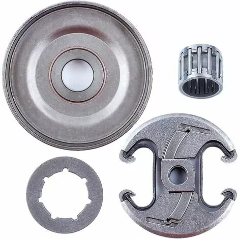 DECKON Tambour D'embrayage Embrayage Assy Pignon Jante Roulement à Aiguilles Kit Pour Husqvarna 340 345 346XP 350 351 353 445 450 E Tronçonneuse 4 DECKON Tambour D'embrayage Embrayage Assy Pignon Jante Roulement à Aiguilles Kit Pour Husqvarna 340 345 346XP 350 351 353 445 450 E Tronçonneuse – Image 2