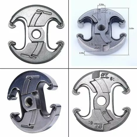 DECKON Tambour D'embrayage Embrayage Assy Pignon Jante Roulement à Aiguilles Kit Pour Husqvarna 340 345 346XP 350 351 353 445 450 E Tronçonneuse 5 DECKON Tambour D'embrayage Embrayage Assy Pignon Jante Roulement à Aiguilles Kit Pour Husqvarna 340 345 346XP 350 351 353 445 450 E Tronçonneuse – Image 3