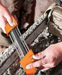 FLYME Aiguiseur De Chaîne De Tronçonneuse, Lame De Travail Du Bois, Outil De Meulage De Chaîne De Rechange Facile Pour Tronçonneuse De Tronçonneuse (4 Mm) -Tronçonneuse et accessoire Soldes 2022 60691561 4