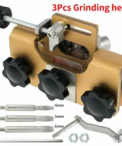 QERSTA Affûtage Manuel Pour La Plupart Des Scies à Chaîne Et Des Scies électriques, Avec Têtes D'aiguisage