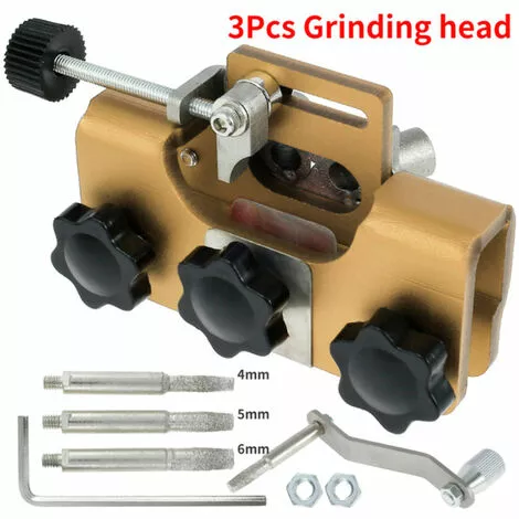 QERSTA Affûtage Manuel Pour La Plupart Des Scies à Chaîne Et Des Scies électriques, Avec Têtes D'aiguisage 3 QERSTA Affûtage Manuel Pour La Plupart Des Scies à Chaîne Et Des Scies électriques, Avec Têtes D'aiguisage