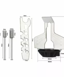 QERSTA Affûteur De Tronçonneuse - Kit D'affûtage De Tronçonneuse, Affûteur électrique, Affûteur Dentelé, Ensemble D'accessoires De Polissage, Perceuse à Chaîne 9 QERSTA Affûteur De Tronçonneuse - Kit D'affûtage De Tronçonneuse, Affûteur électrique, Affûteur Dentelé, Ensemble D'accessoires De Polissage, Perceuse à Chaîne -Tronçonneuse et accessoire Soldes 2022 61062856 3