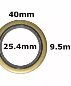 CYCLINGCOLORS 2x Joint SPI 25,4x40x9,5mm Référence Origine 391 485 Et 294 167 Compatible Avec Briggs & Stratton 3,5cv -Tronçonneuse et accessoire Soldes 2022 61218174 2