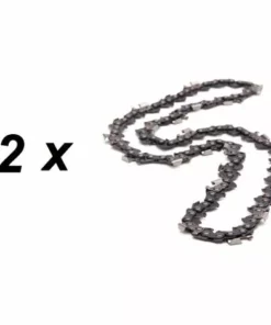 TIMBERPRO Lot De 2 Chaines 94 Maillons Pour Guide 24 Pouces (60 Cm) Tronçonneuse Thermique