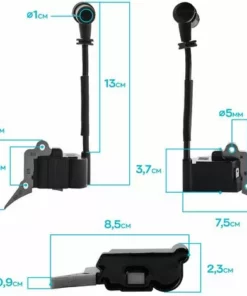 Boudech Bobine D'allumage De Tronçonneuse Bobine électrique Pour Moteurs 2 Temps 20/30 Cc Avec Câble De 13 Cm -Tronçonneuse et accessoire Soldes 2022 63683280 4