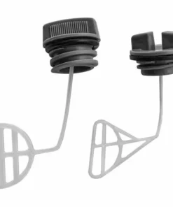 Boudech Kit Bouchon D'huile + Bouchon De Carburant Pour Tronçonneuses 25Cm