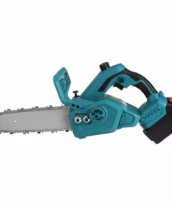 AUGIENB Scie à Chaine Tron?onneuse à Batterie à Batterie élagueuse Sans Fil 10" 18V Scie à Chaine Scie à Buche électrique 2 Batteries