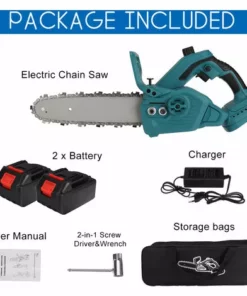 AUGIENB Scie à Chaine Tron?onneuse à Batterie à Batterie élagueuse Sans Fil 10" 18V Scie à Chaine Scie à Buche électrique 2 Batteries 9 AUGIENB Scie à Chaine Tron?onneuse à Batterie à Batterie élagueuse Sans Fil 10" 18V Scie à Chaine Scie à Buche électrique 2 Batteries -Tronçonneuse et accessoire Soldes 2022 63728910 3