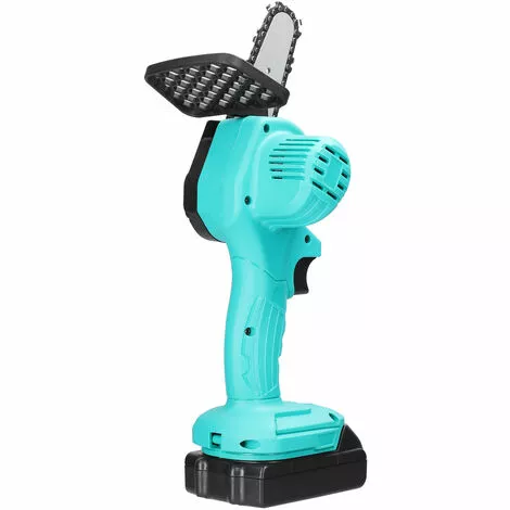 LIFCAUSAL Scies D'élagage électriques à Batterie Au Lithium Rechargeable 21V 4 Pouces Petit Moteur De Brosse De Tronçonneuse à Fendre Le Bois Outil électrique à Une Main Pour Le Travail Du Bois (Vert Avec 1 Batterie) 6 LIFCAUSAL Scies D'élagage électriques à Batterie Au Lithium Rechargeable 21V 4 Pouces Petit Moteur De Brosse De Tronçonneuse à Fendre Le Bois Outil électrique à Une Main Pour Le Travail Du Bois (Vert Avec 1 Batterie) – Image 4