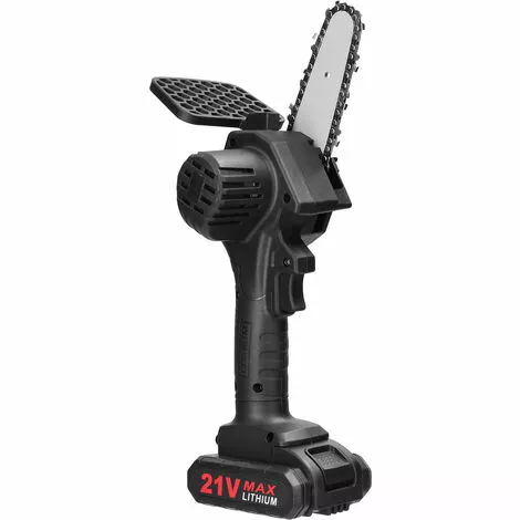 ASUPERMALL 21V 500W 4 Pouces Batterie Au Lithium Rechargeable Scies à élaguer électriques Petit Moteur De Brosse De Tronçonneuse à Fendre Le Bois Outil électrique à Une Main Pour Le Travail Du Bois Jardin Verger, 1 Pile 3 ASUPERMALL 21V 500W 4 Pouces Batterie Au Lithium Rechargeable Scies à élaguer électriques Petit Moteur De Brosse De Tronçonneuse à Fendre Le Bois Outil électrique à Une Main Pour Le Travail Du Bois Jardin Verger, 1 Pile