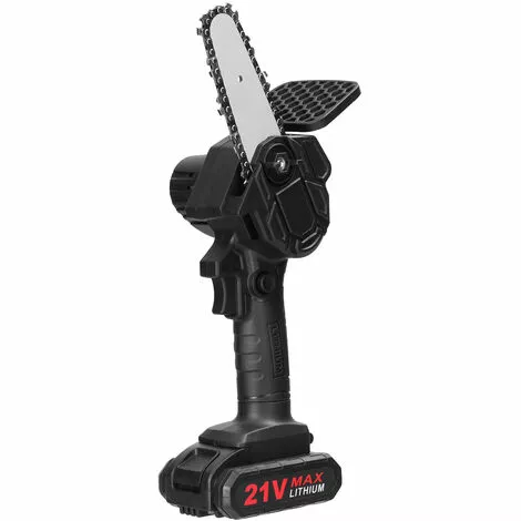 ASUPERMALL 21V 500W 4 Pouces Batterie Au Lithium Rechargeable Scies à élaguer électriques Petit Moteur De Brosse De Tronçonneuse à Fendre Le Bois Outil électrique à Une Main Pour Le Travail Du Bois Jardin Verger, 1 Pile 4 ASUPERMALL 21V 500W 4 Pouces Batterie Au Lithium Rechargeable Scies à élaguer électriques Petit Moteur De Brosse De Tronçonneuse à Fendre Le Bois Outil électrique à Une Main Pour Le Travail Du Bois Jardin Verger, 1 Pile – Image 2