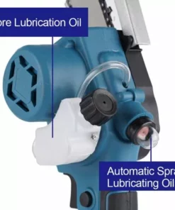 ONEVAN Scie électrique à Pulvérisation Automatique, 3000W, 6 Pouces, Tronçonneuse, Huile, Outil Pour Le Travail Du Bois, Sans Batterie, Avec Boîte, Pour Batterie Makita 18V -Tronçonneuse et accessoire Soldes 2022 63952131 3