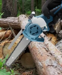 ONEVAN Scie électrique à Pulvérisation Automatique, 3000W, 6 Pouces, Tronçonneuse, Huile, Outil Pour Le Travail Du Bois, Sans Batterie, Avec Boîte, Pour Batterie Makita 18V -Tronçonneuse et accessoire Soldes 2022 63952131 4