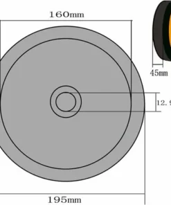 AOUGO 2 X Roues Tondeuses 53 Dents Roue Motrice Pour Husqvarnaa Electrolux, McCulloch, Rally Et Autres Tondeuses à Gazon (2) -Tronçonneuse et accessoire Soldes 2022 63966864 3