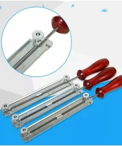 LYCXAMES Trousse De Classement De Tronçonneuse, Tronçonneuse Scie à Chaîne Et Kits D'affûtage Avec Outil De Support En Bois 4.0mm / 4.8mm / 5.5mm Pour L'affûtage Des Lames De Scies à Chaîne(4MM) -Tronçonneuse et accessoire Soldes 2022 63974019 2